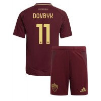 Dres AS Roma Artem Dovbyk #11 Domaci za djecu 2024-25 Kratak Rukav (+ kratke hlače)